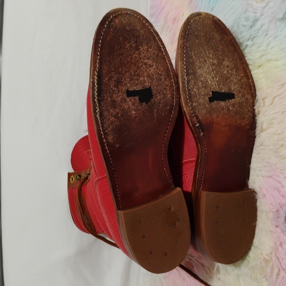 Justin Boots Roper Kiltie Women's Leather Boots Sz.5B Gently Worn - Picture 14 of 16